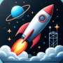 icon Rocket launch Space Race