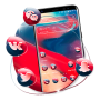 icon 3D Color Gradient Launcher Theme