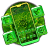 icon Green Leafed Plant Launcher Theme 3.4