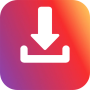 icon com.univeapps.allinonestatus.saver.downloader.socialmedia